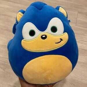 Squishmallow Kellytoy Plush Sonic the Hedgehog 8" Inch Blue Soft Toy